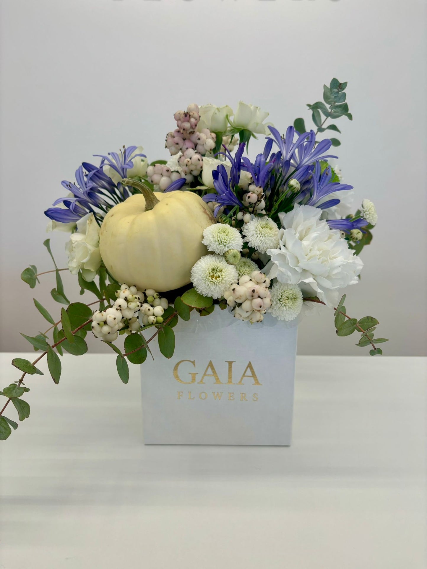 Cubo Petit "Custom" – Box in Cartone con Fiori Recisi Misti