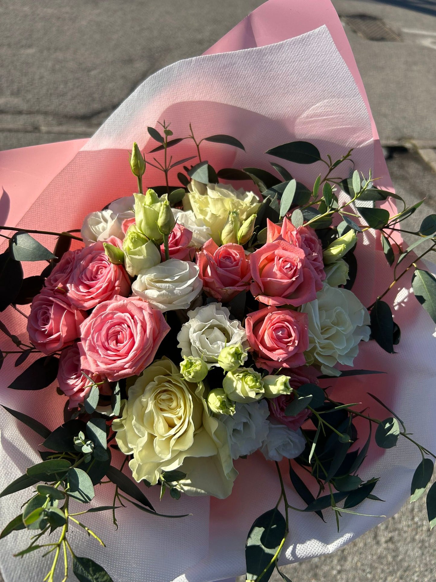 Bouquet "Sogno Rosa" – Mix Pastello Personalizzabile