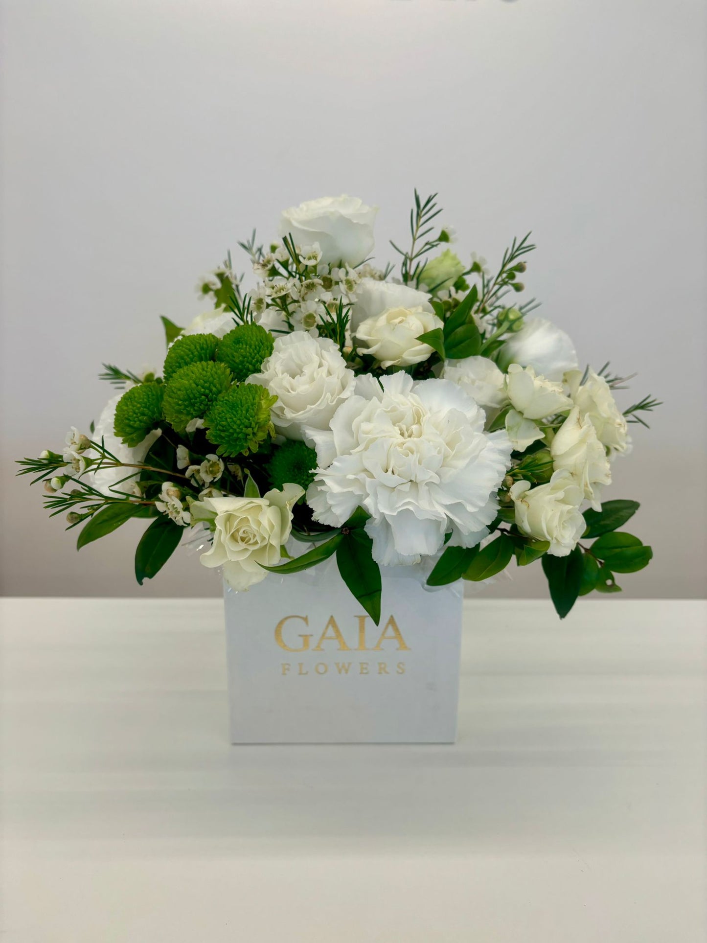 Cubo Petit "Custom" – Box in Cartone con Fiori Recisi Misti
