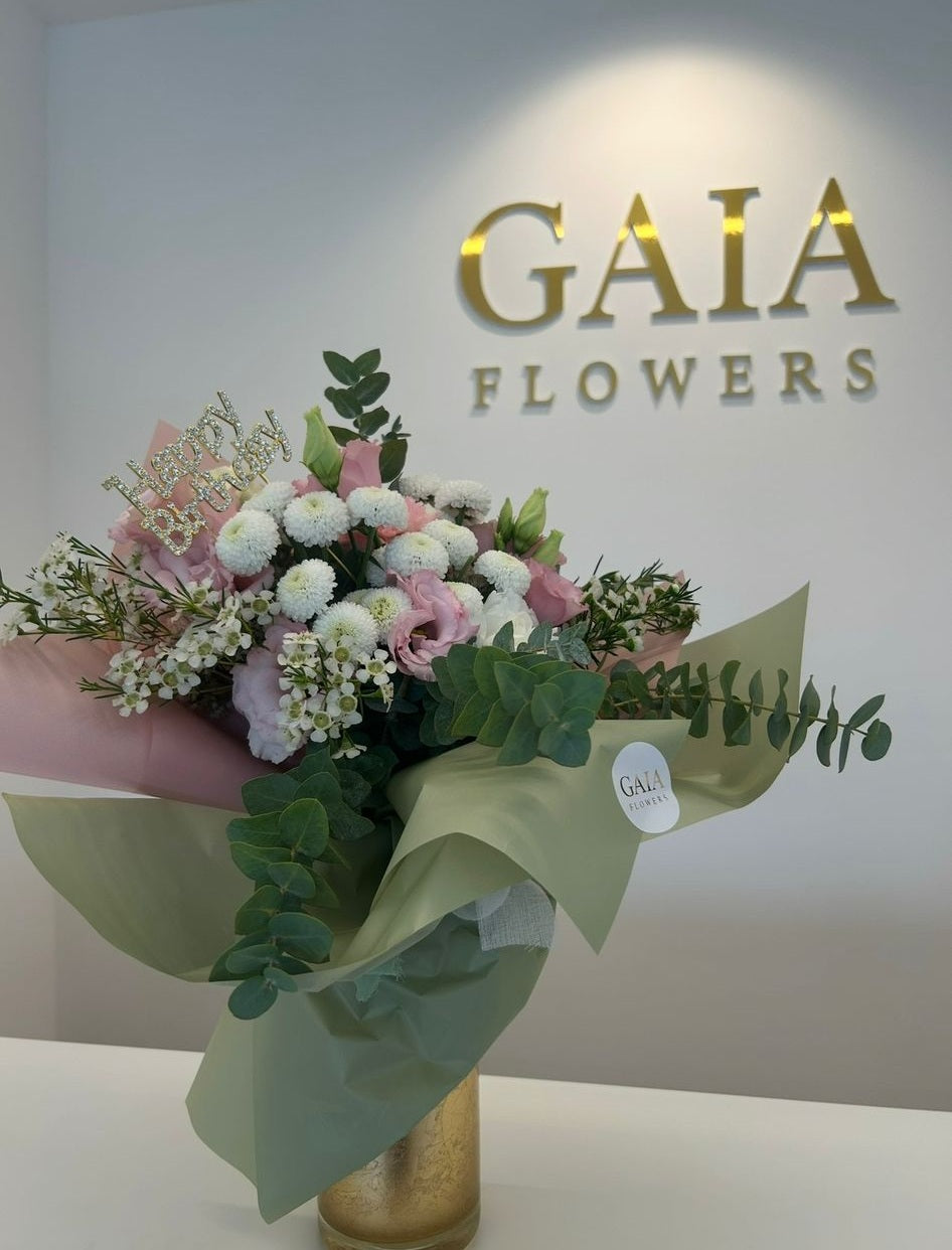 Bouquet "Sogno Rosa" – Mix Pastello Personalizzabile